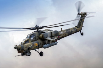 Картинка mi-28n авиация вертолёты вертушка