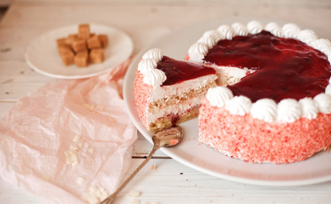 Обои картинки фото еда, торты, лакомство, торт, желе