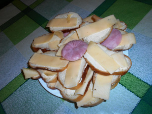 Картинка еда бутерброды +гамбургеры +канапе хлеб сыр колбаса