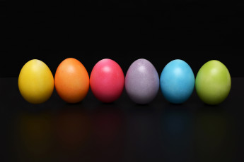 Картинка праздничные пасха яйца цвета