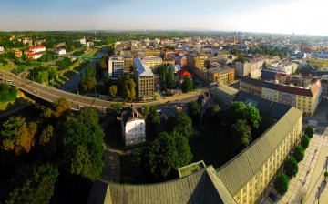 Картинка города панорамы ostrava чехия