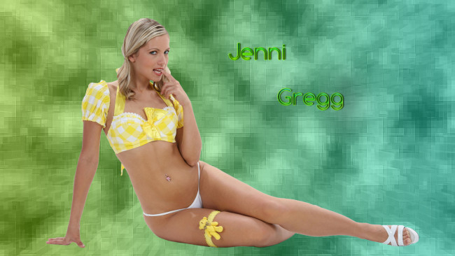 Обои картинки фото Jenni Gregg Jenni Kohoutova, jg1, девушки, , , kohoutova, блондинки, lucie, kralickova