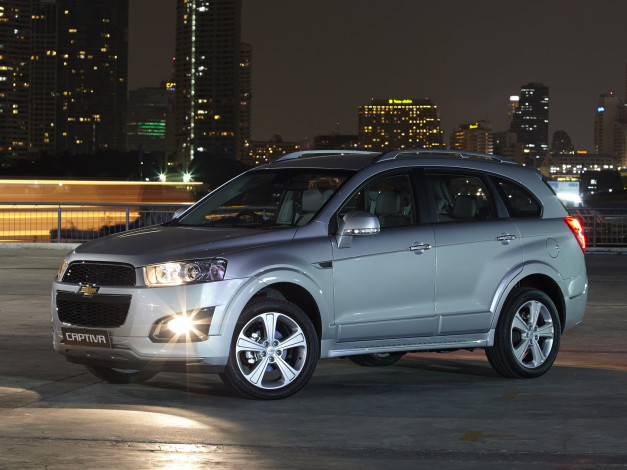 Обои картинки фото автомобили, chevrolet, captiva, 2014г, th-spec