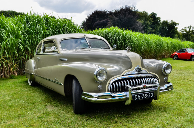 Обои картинки фото buick super sedanette 1946, автомобили, выставки и уличные фото, выставка, автошоу, ретро, история