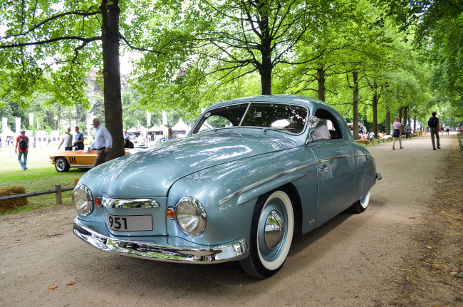 Обои картинки фото volkswagen rometsch beeskow sport coupe 1951, автомобили, выставки и уличные фото, выставка, автошоу, ретро, история