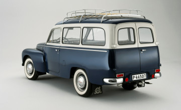 обоя volvo pv445 ph duett concept 1958, автомобили, volvo, pv445, ph, duett, concept, 1958