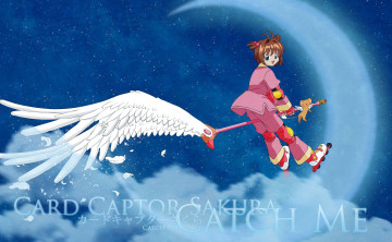 Картинка аниме card+captor+sakura фон взгляд девушка