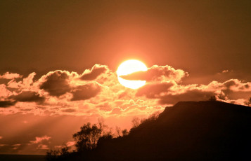 Картинка природа восходы закаты облака солнце закат