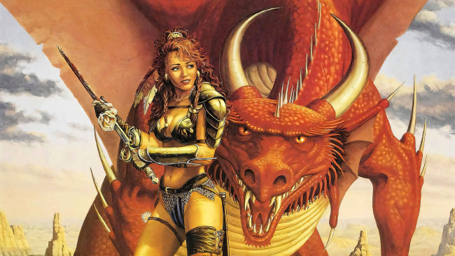 Обои картинки фото фэнтези, _larry elmore, larry, elmore