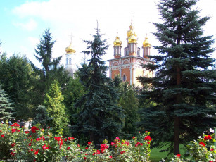 обоя сергиев, пасад, троице, сергиева, лавра, города, православные, церкви, монастыри