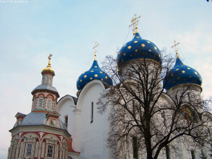 обоя сергиев, пасад, троице, сергиева, лавра, города, православные, церкви, монастыри