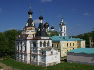 обоя дмитров, кремль, города, православные, церкви, монастыри