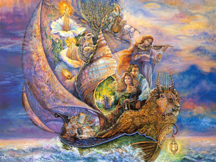 Картинка авт josephine wall фэнтези