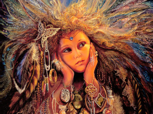 Картинка авт josephine wall фэнтези