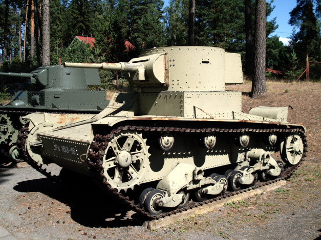Обои картинки фото советский, лёгкий, танк, 26, техника, военная