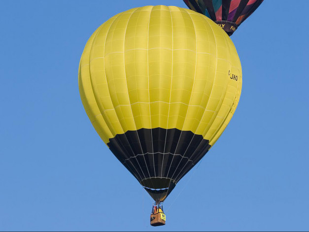 Обои картинки фото авиация, воздушные, шары