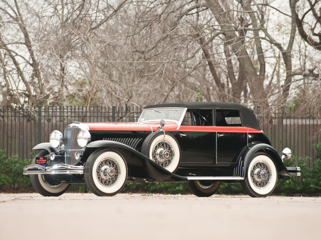 Обои картинки фото duesenberg, 521, riviera, phaeton, by, brunn, автомобили