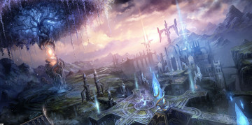 Картинка thor god of thunder видео игры city dawn chao yuan xu арт