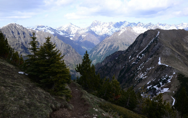 Обои картинки фото alpes, de, savoie, природа, горы, альпы