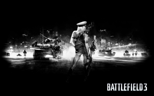 Обои картинки фото battlefield, видео, игры, девушка, танки, оружие, самолёты, солдаты, город