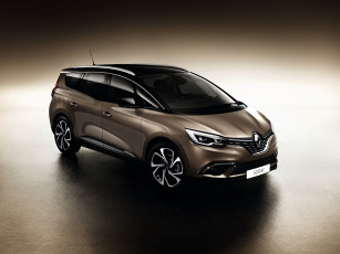 обоя автомобили, renault, grand, scenic, 2016г