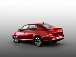 обоя seat toledo concept 2012, автомобили, seat, toledo, concept, 2012, серый, фон, chery