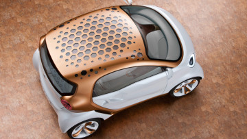 обоя smart forvision concept 2011, автомобили, smart, forvision, concept, 2011