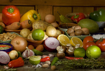 обоя еда, фрукты и овощи вместе, снедь