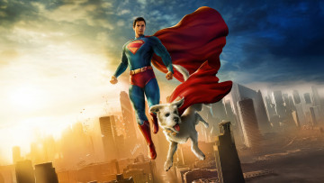 обоя рисованное, кино,  мультфильмы, superman