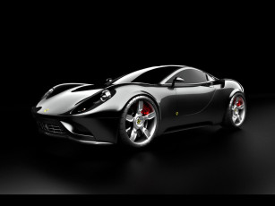 обоя ferrari, concept, автомобили, 3д