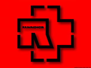 обоя rammstein, logo, музыка