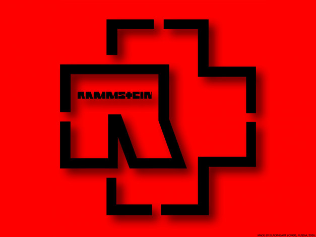 Обои картинки фото rammstein, logo, музыка