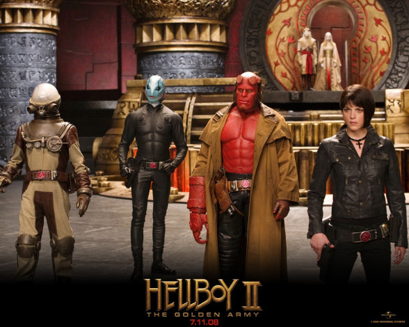 Обои картинки фото кино, фильмы, hellboy, the, golden, army