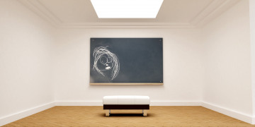 Картинка 3д графика realism реализм мебель комната