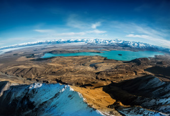 Картинка природа реки озера новая зеландия