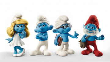 обоя мультфильмы, the, smurfs, , 2