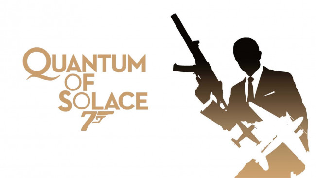 Обои картинки фото кино фильмы, 007,  quantum of solace, костюм, джеймс, бонд, самолет, оружие