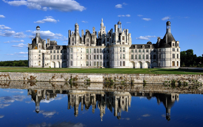 Обои картинки фото chateau de chambord, города, замки франции, chateau, de, chambord