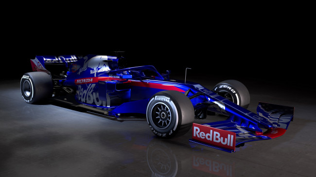 Обои картинки фото toro rosso str14, автомобили, formula 1, болид, синий