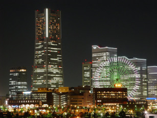 Картинка города йокогама Япония