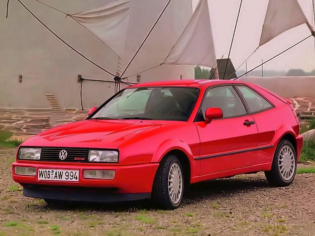 Обои картинки фото corrado, автомобили, volkswagen