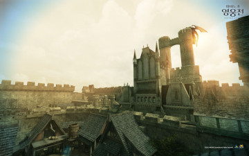 Картинка видео игры vindictus дома крепость