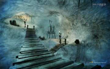 Картинка видео игры vindictus лестница доски