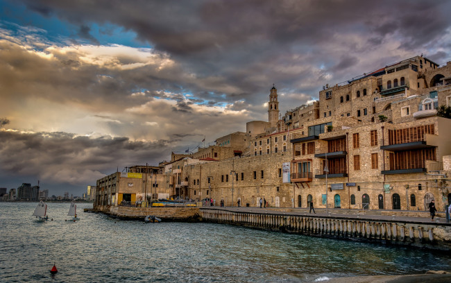 Обои картинки фото old jaffa,  tel aviv,  israel, города, - улицы,  площади,  набережные, порт, тель-авив-Яффо, израиль, тель-авив, здания, набережная, Яффа, tel, aviv-jaffa, israel, aviv, jaffa