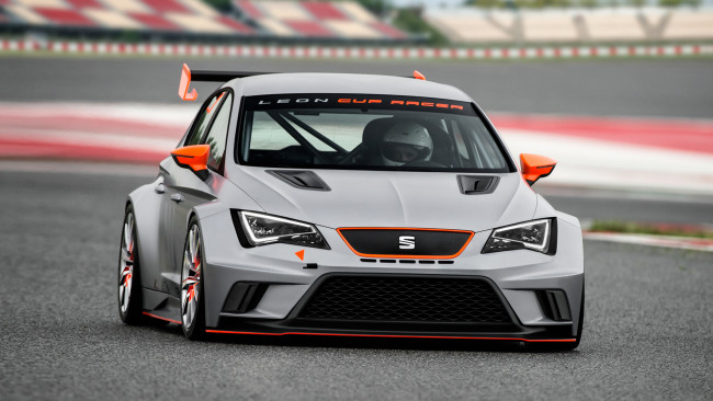 Обои картинки фото seat leon cup racer concept 2013, автомобили, seat, racer, 2013, concept, cup, leon