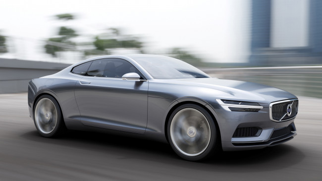 Обои картинки фото volvo coupe concept 2013, автомобили, volvo, 2013, concept, coupe