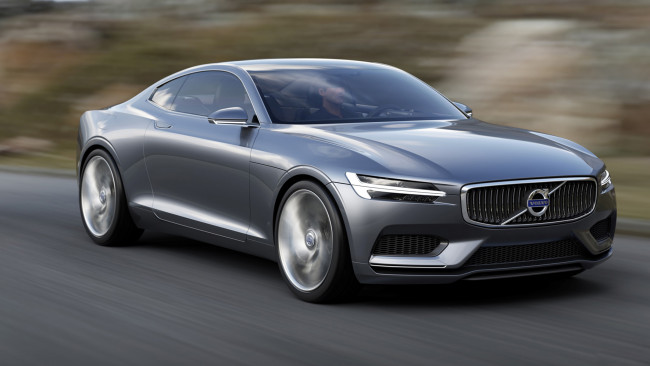 Обои картинки фото volvo coupe concept 2013, автомобили, volvo, concept, coupe, 2013