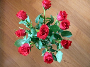 Картинка цветы розы букет бутоны