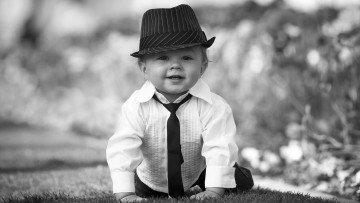 Картинка разное дети мальчик шляпа галстук