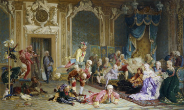Картинка Якоби шуты при дворе императрицы анны иоанновны рисованные валерий